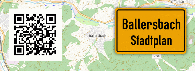 Stadtplan Ballersbach