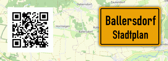 Stadtplan Ballersdorf