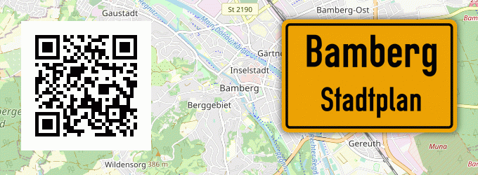 Stadtplan Bamberg