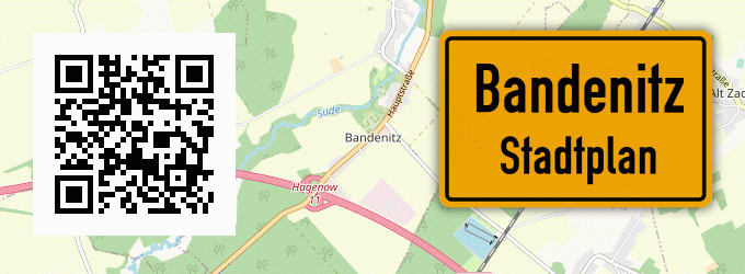 Stadtplan Bandenitz