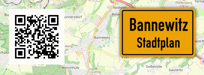 Stadtplan Bannewitz