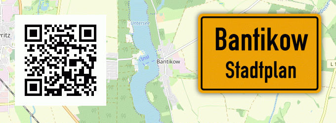 Stadtplan Bantikow