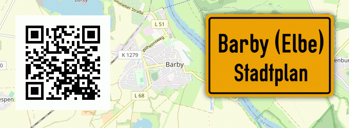 Stadtplan Barby (Elbe)