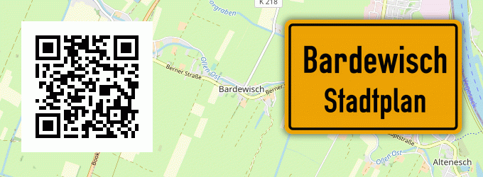 Stadtplan Bardewisch