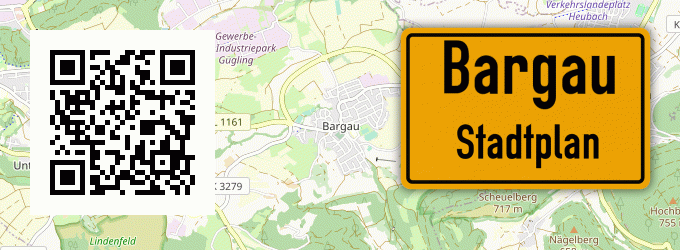 Stadtplan Bargau