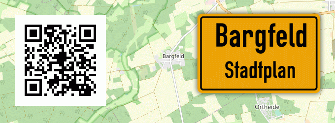 Stadtplan Bargfeld, Kreis Uelzen
