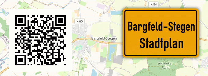 Stadtplan Bargfeld-Stegen