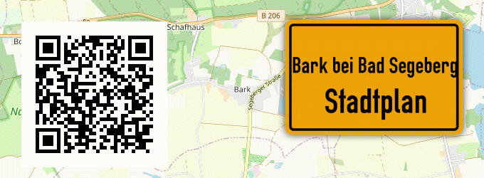 Stadtplan Bark bei Bad Segeberg