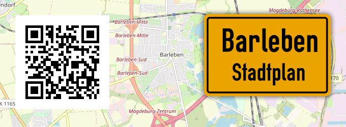 Stadtplan Barleben
