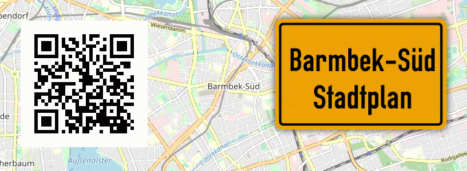 Stadtplan Barmbek-Süd