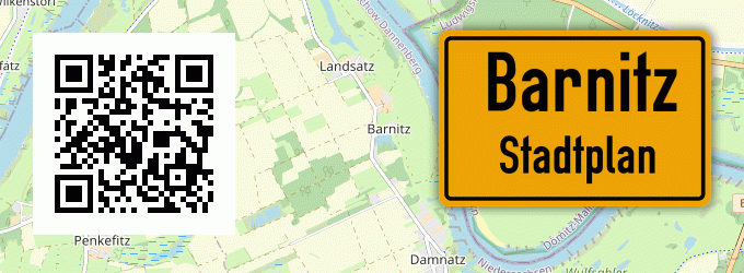 Stadtplan Barnitz, Trave