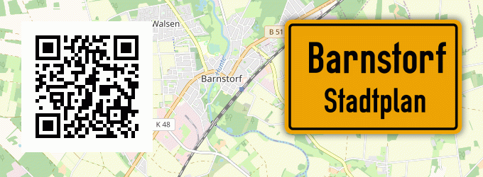 Stadtplan Barnstorf, Kreis Diepholz