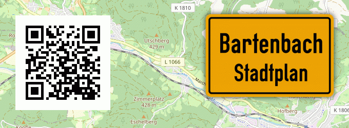 Stadtplan Bartenbach