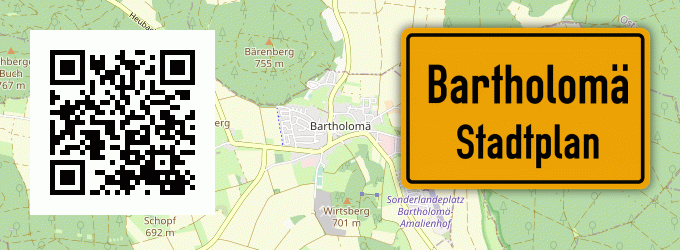 Stadtplan Bartholomä