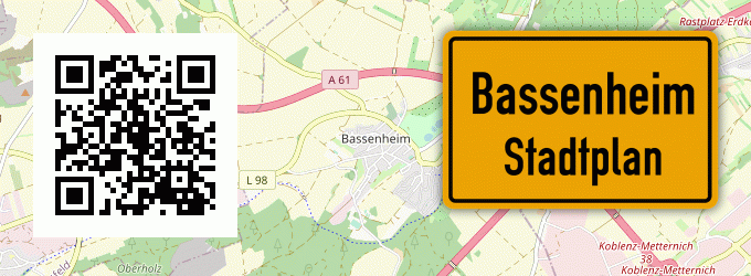 Stadtplan Bassenheim