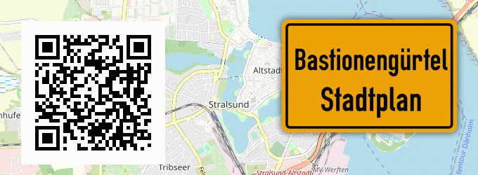 Stadtplan Bastionengürtel