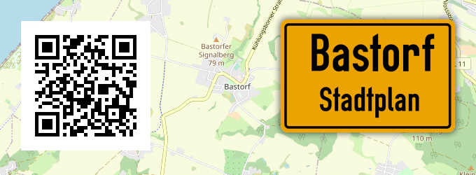 Stadtplan Bastorf