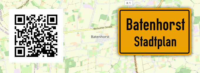 Stadtplan Batenhorst
