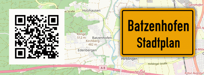 Stadtplan Batzenhofen