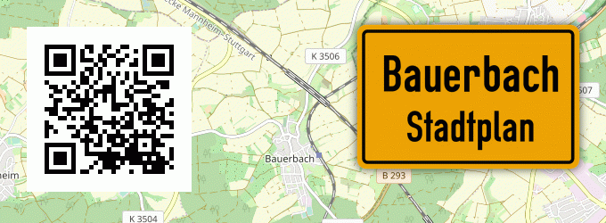 Stadtplan Bauerbach