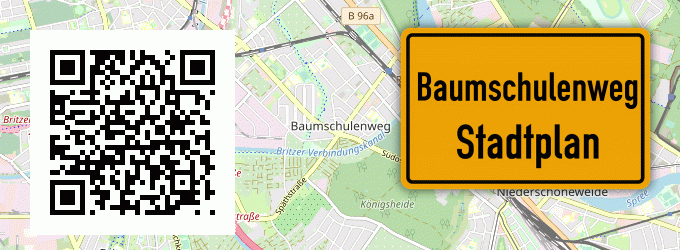 Stadtplan Baumschulenweg