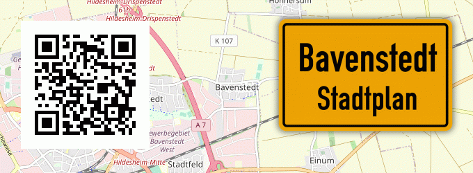 Stadtplan Bavenstedt