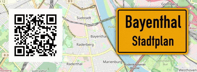 Stadtplan Bayenthal