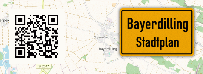 Stadtplan Bayerdilling