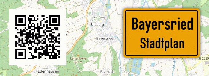 Stadtplan Bayersried