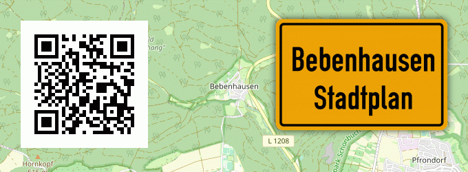 Stadtplan Bebenhausen