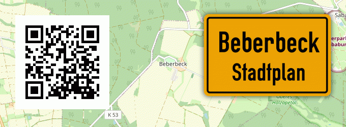 Stadtplan Beberbeck