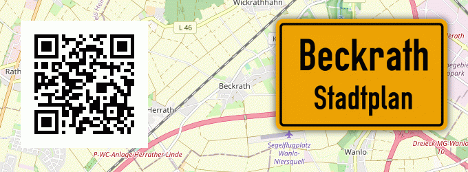 Stadtplan Beckrath