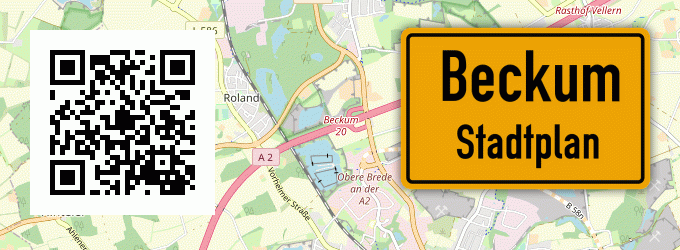 Stadtplan Beckum, Sauerland