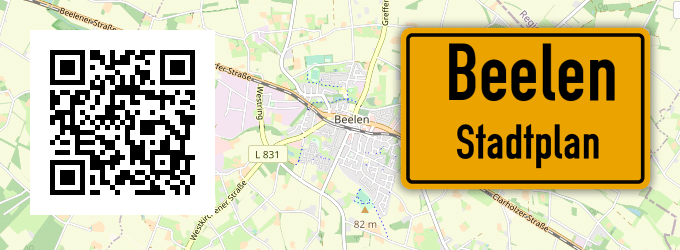 Stadtplan Beelen