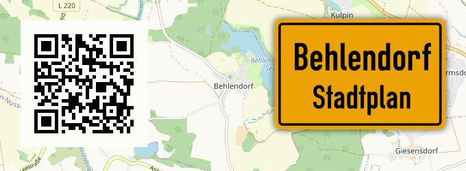 Stadtplan Behlendorf
