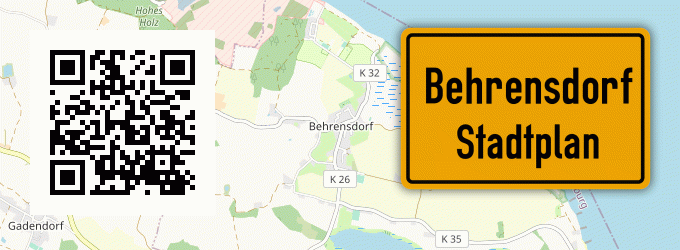 Stadtplan Behrensdorf