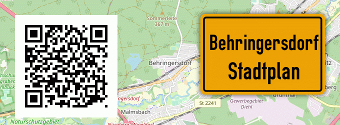 Stadtplan Behringersdorf