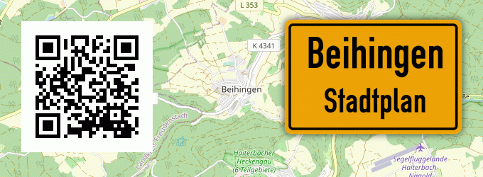 Stadtplan Beihingen
