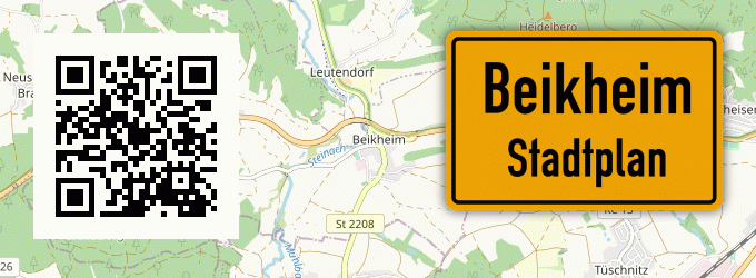 Stadtplan Beikheim