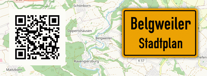 Stadtplan Belgweiler