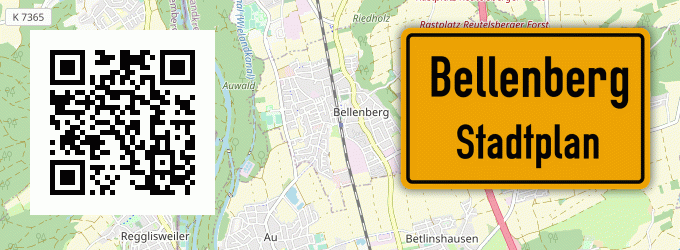 Stadtplan Bellenberg, Schwaben