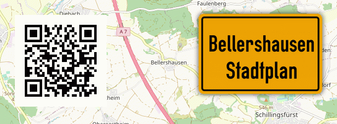 Stadtplan Bellershausen