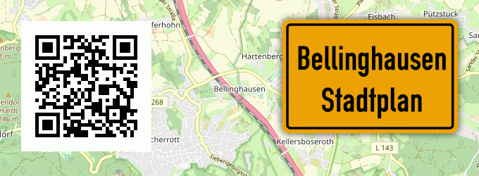 Stadtplan Bellinghausen