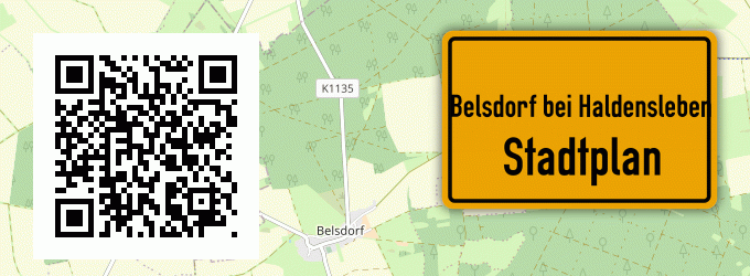 Stadtplan Belsdorf bei Haldensleben