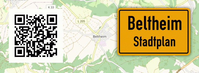 Stadtplan Beltheim