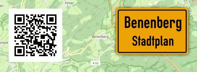 Stadtplan Benenberg