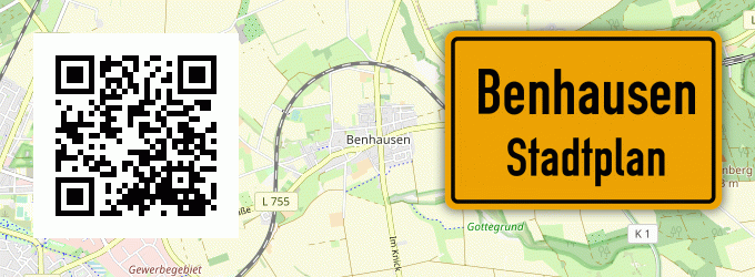 Stadtplan Benhausen