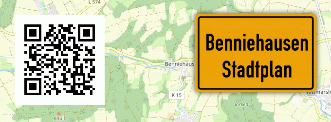 Stadtplan Benniehausen