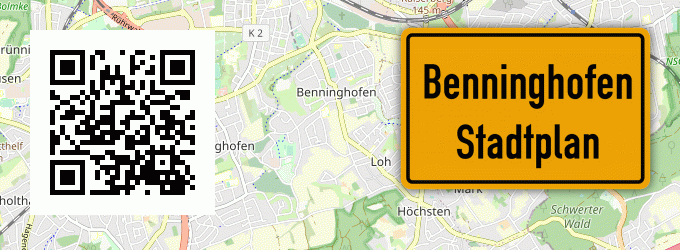 Stadtplan Benninghofen