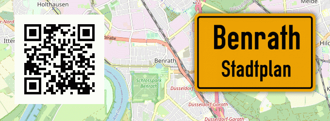 Stadtplan Benrath